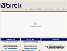 Tablet Screenshot of birckagricola.com.br